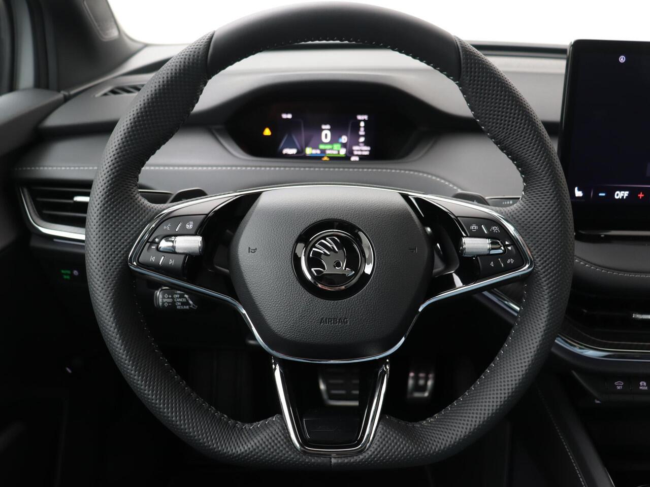 Skoda Enyaq iV Coupé 60 Sportline 180 pk | Panoramadak | SoH 91% | Apple Carplay/Android Auto | Navigatie | 21" Lichtmetalen velgen
