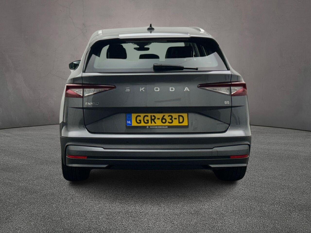 Skoda Enyaq iV 85 Selection 286pk Automaat Cruise control, Navigatie, Achteruitrijcamera, LED koplampen, App connect, Parkeersensoren, Airco, DAB, Radio