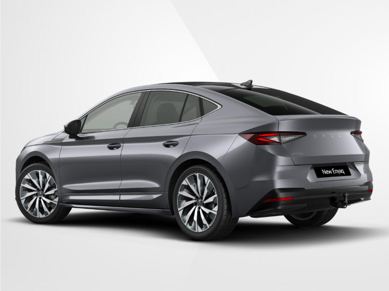 Skoda Enyaq iV coupé Selection Elektromotor 210 kW / 286 PK SUV | 21" velgen Supernova | Clever Pack | Elektrisch inklapbare trekhaak |