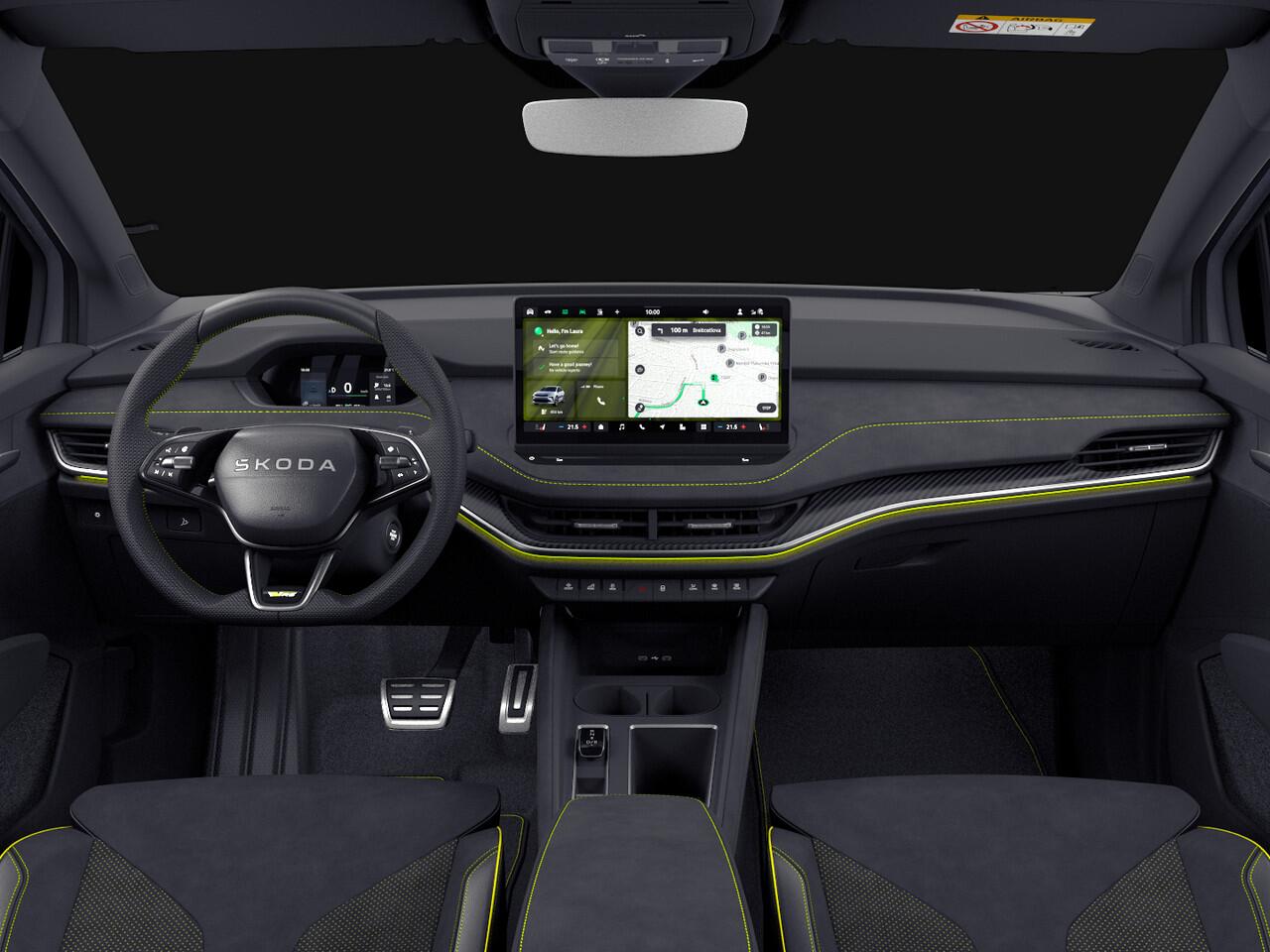 Skoda Enyaq iV coupé RS Elektromotor 250 kW / 340 PK SUV | 21'' inch Vision Velgen | Business Upgrade Advanced | Trekhaak wegklapbaar | ¤3000,- inruilpremie