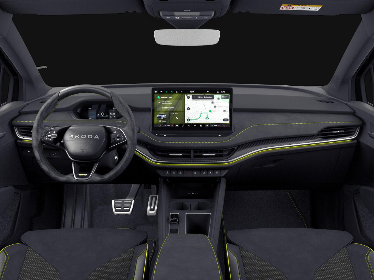 Skoda Enyaq iV RS Elektromotor 250 kW / 340 PK SUV | Business Upgrade Advanced | Panorama-schuif-/kanteldak | Trekhaak | Inruilpremie ¤3000,-