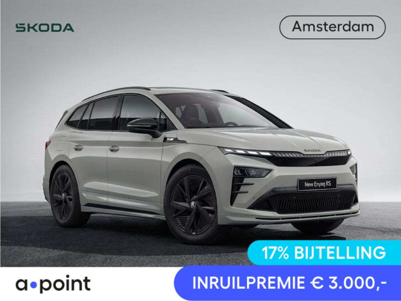 Skoda Enyaq iV 85X RS 340pk | 17% bijtelling | Advance pakket | Panoramadak