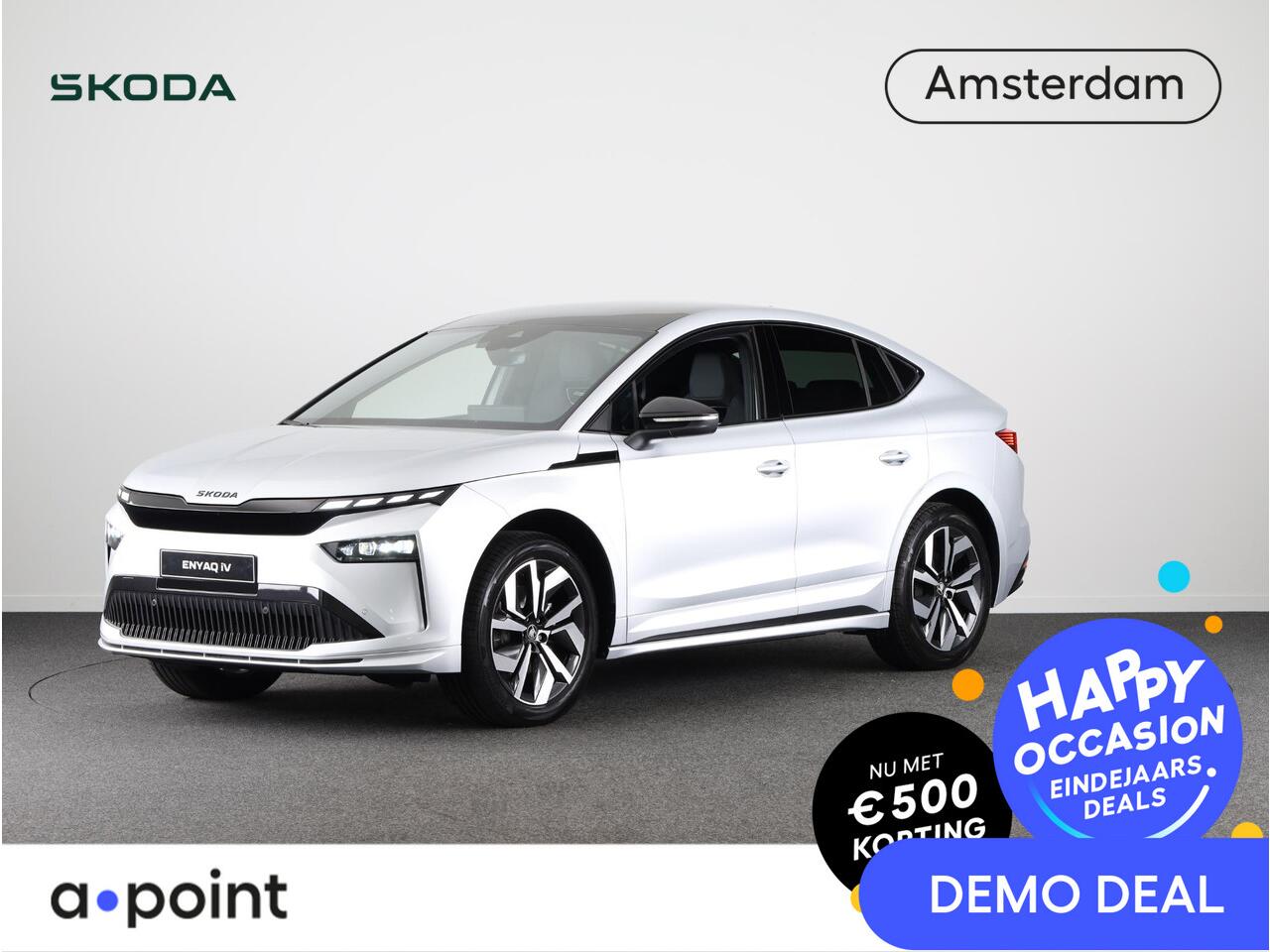 Skoda Enyaq iV Coupe 60 Sportline 204 pk | 436 km range (WLTP) | Blind Spot | Panoramadak |