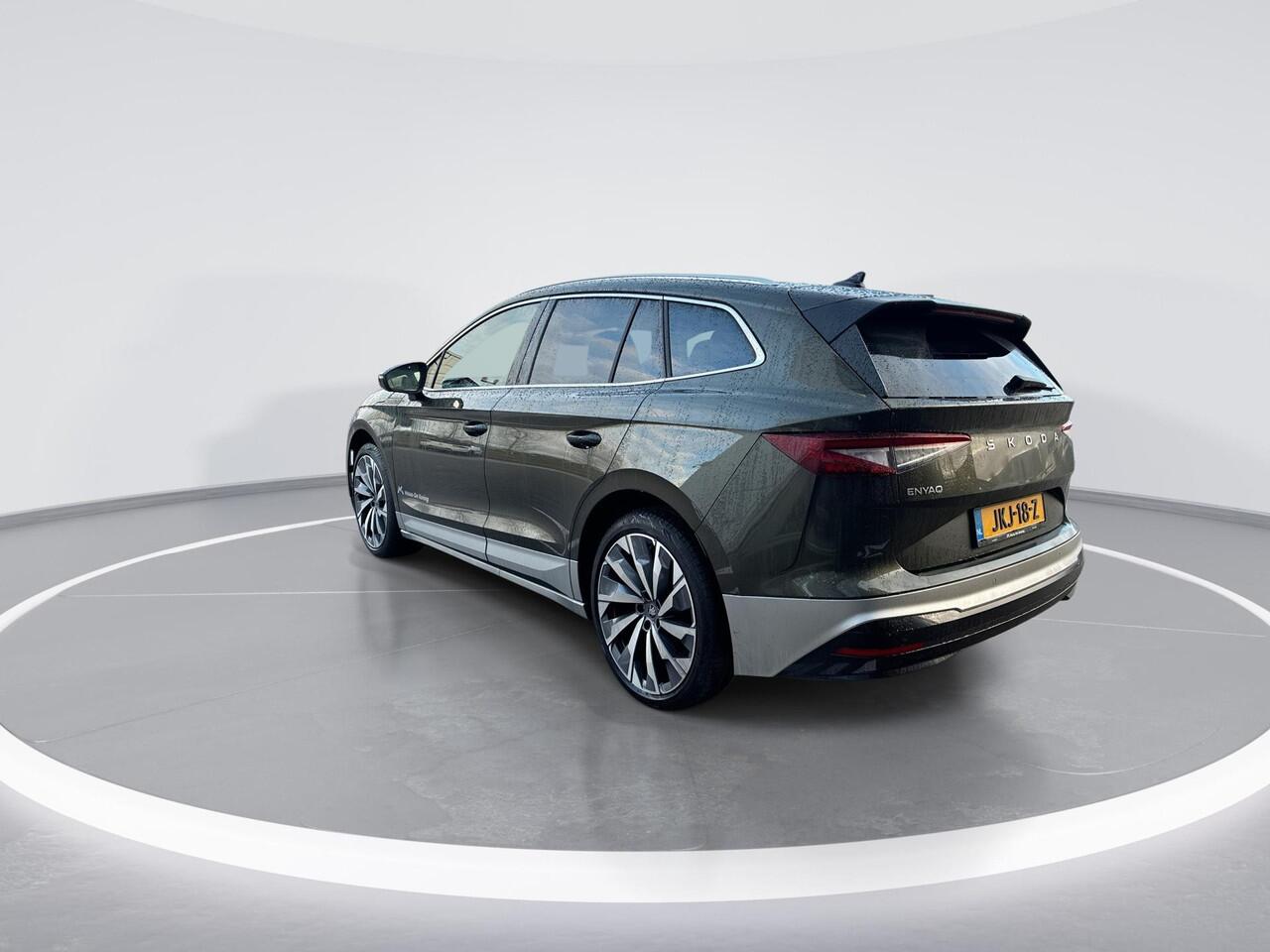 Skoda Enyaq iV 85 Business Edition | Metallic Lak | Cognac Leder | Trekhaak wegklapbaar | Business upgrade - advanced