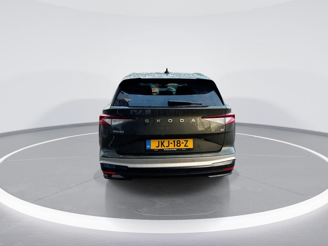 Skoda Enyaq iV 85 Business Edition | Metallic Lak | Cognac Leder | Trekhaak wegklapbaar | Business upgrade - advanced