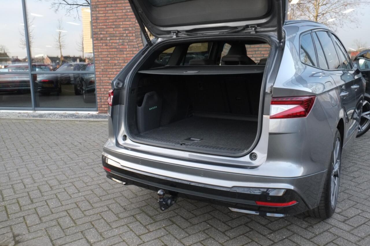 Skoda Enyaq iV 85 Sportline 286pk Trekhaak, El stoelen, Camera