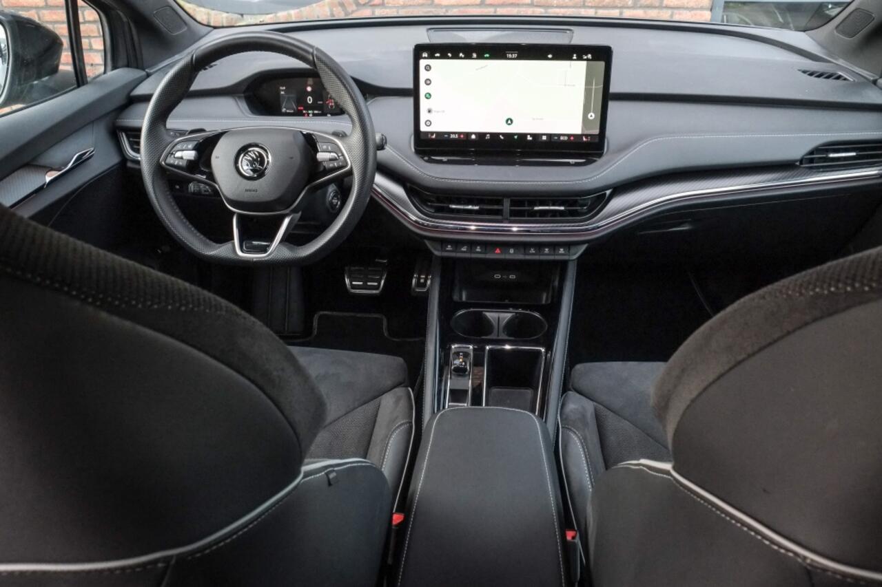Skoda Enyaq iV 85 Sportline 286pk Trekhaak, El stoelen, Camera