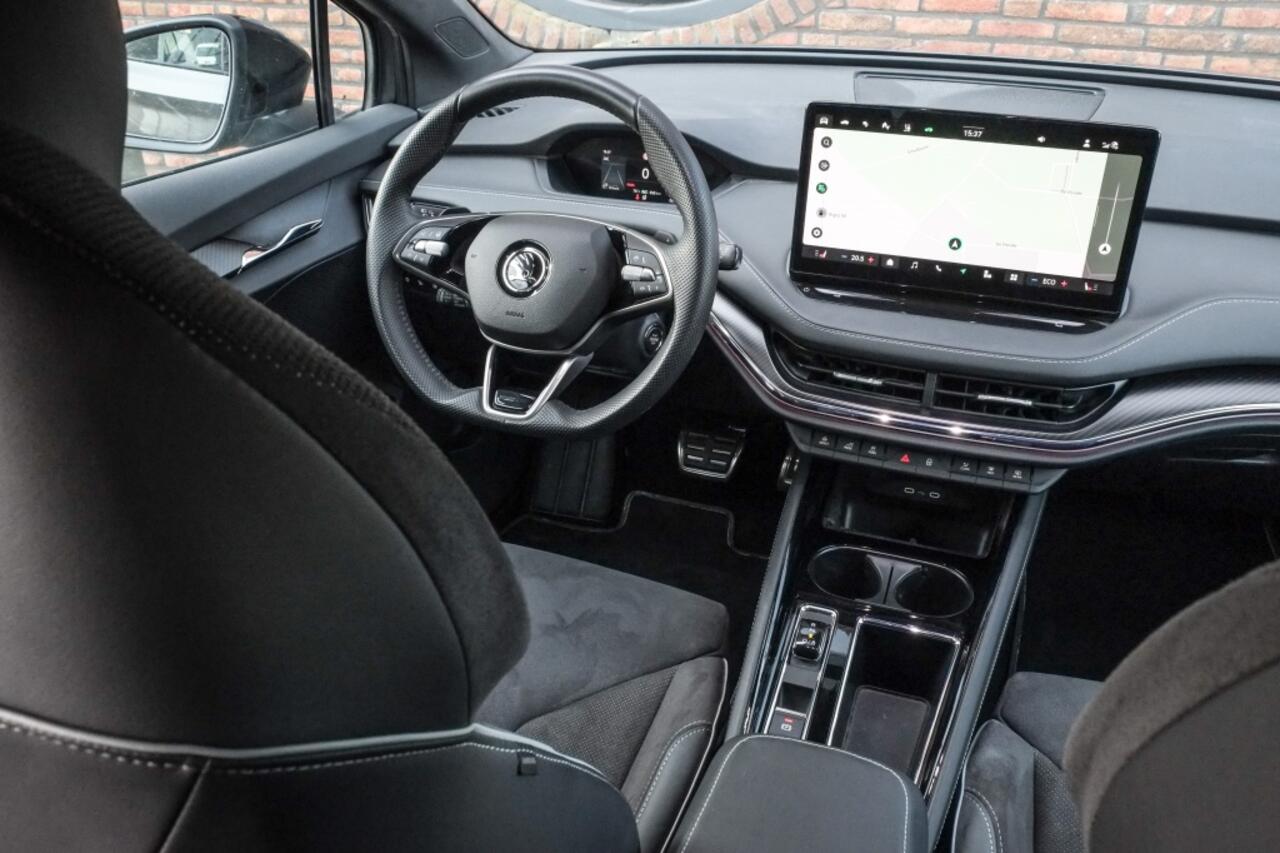 Skoda Enyaq iV 85 Sportline 286pk Trekhaak, El stoelen, Camera