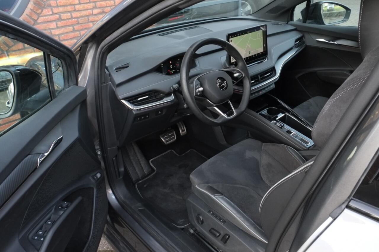 Skoda Enyaq iV 85 Sportline 286pk Trekhaak, El stoelen, Camera