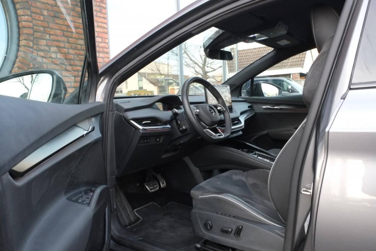 Skoda Enyaq iV 85 Sportline 286pk Trekhaak, El stoelen, Camera