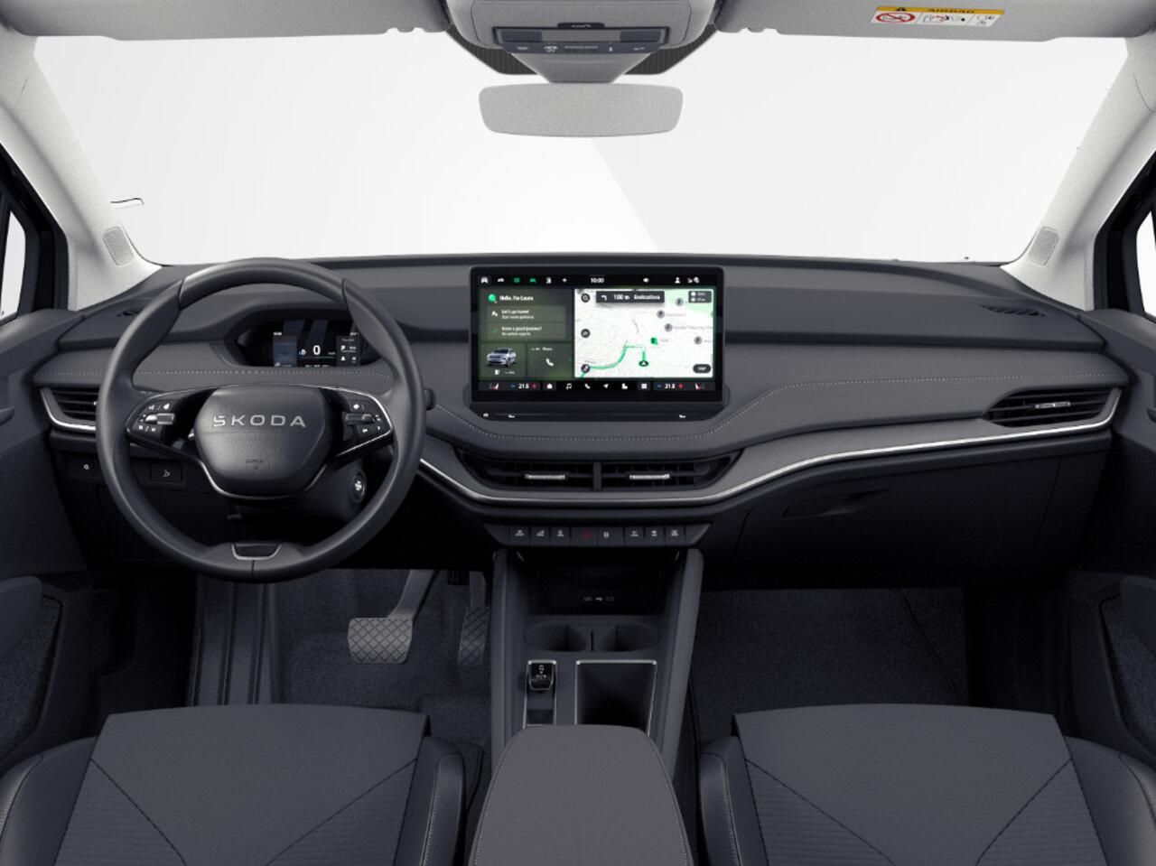 Skoda Enyaq iV Business Edition Elektromotor 210 kW / 286 PK SUV | Elektrisch inklapbare trekhaak | Achterbumper en dorpels in carosseriekleur |