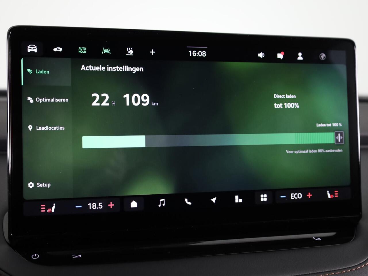 Skoda Enyaq iV 85 Business Edition 286 pk Adaptive Cruise | Blind Spot | Leder | 19 inch lichtmetalen velgen