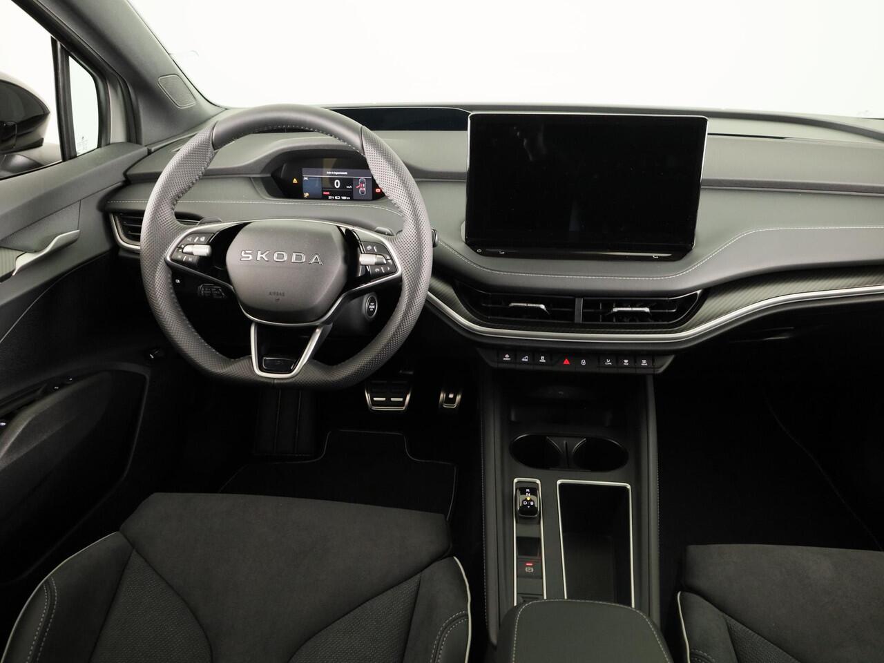 Skoda Enyaq iV 85 Sportline 286 pk 21 inch | Head up | Lightband | Blind spot | Adaptive Cruise | Panoramadak