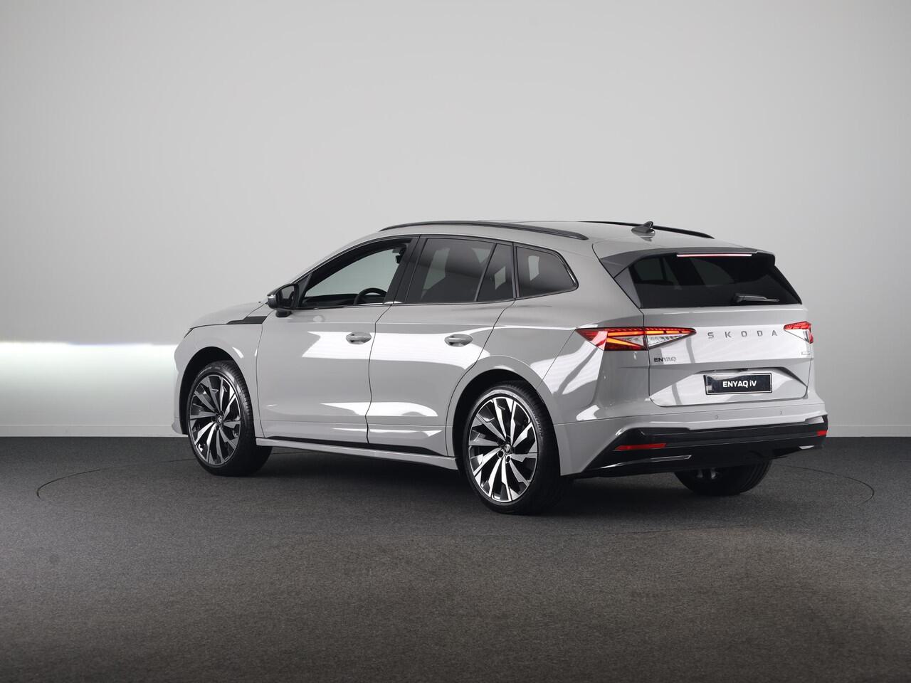 Skoda Enyaq iV 85 Sportline 286 pk 21 inch | Head up | Lightband | Blind spot | Adaptive Cruise | Panoramadak