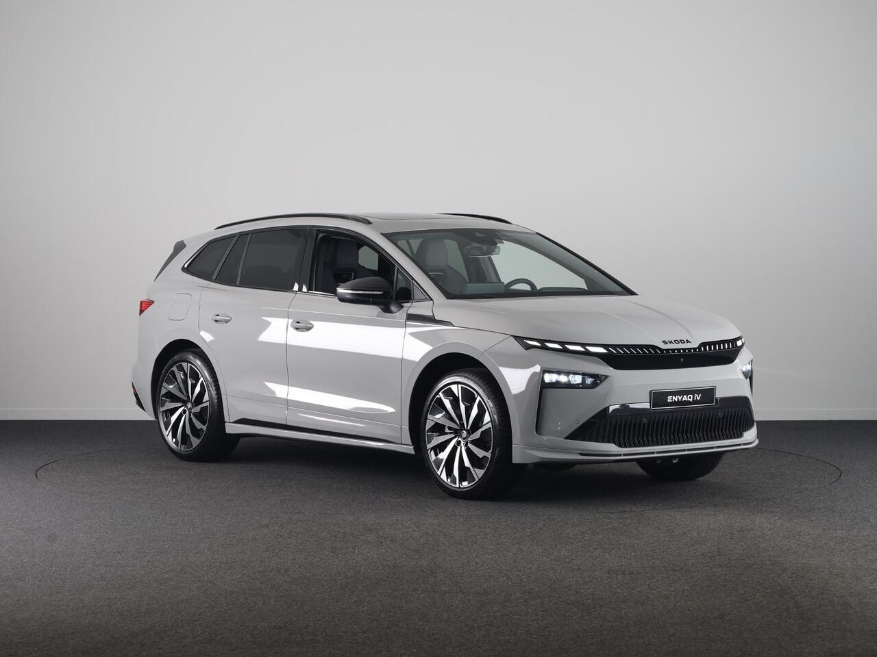 Skoda Enyaq iV 85 Sportline 286 pk 21 inch | Head up | Lightband | Blind spot | Adaptive Cruise | Panoramadak