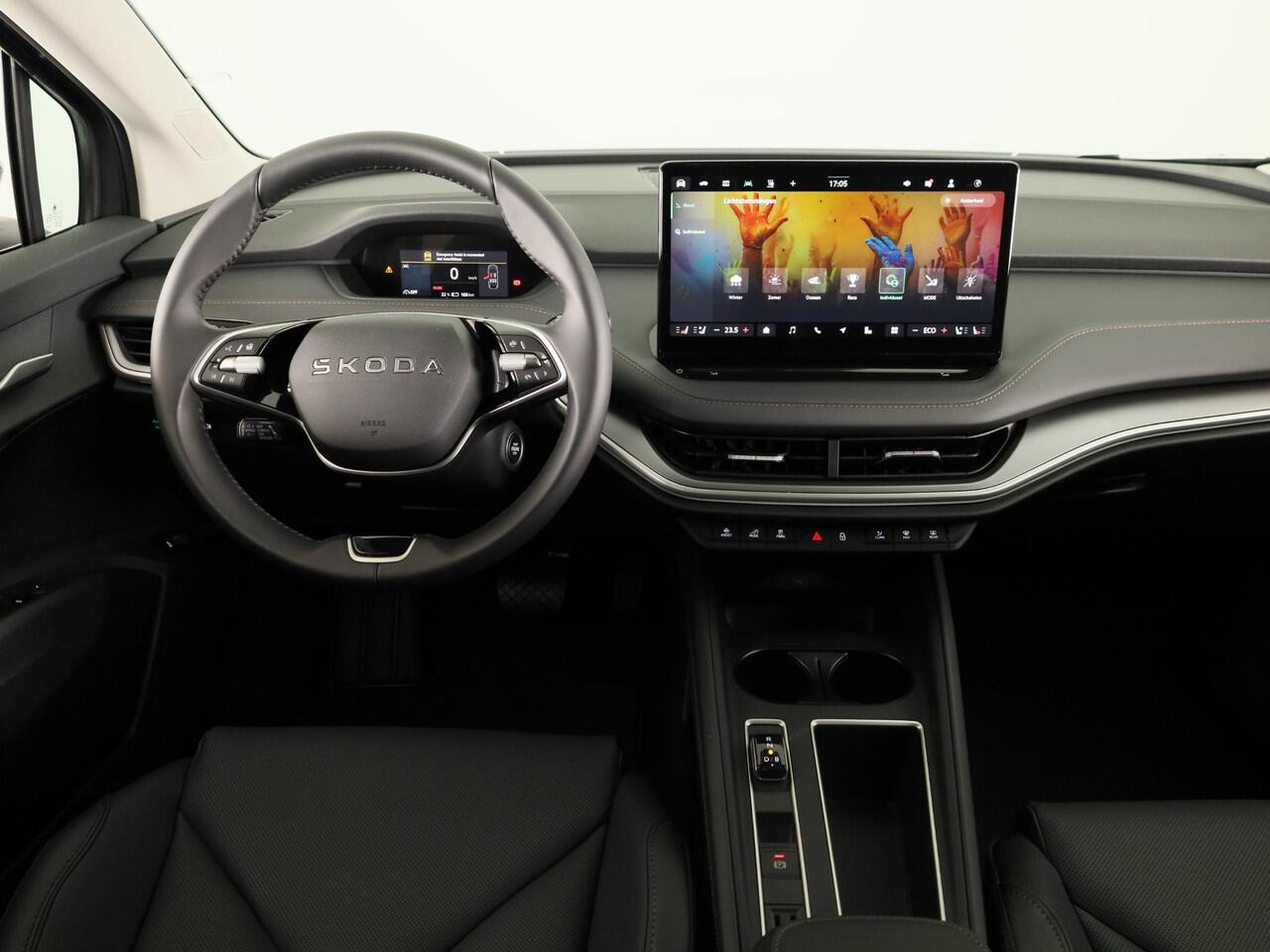 Skoda Enyaq iV 85 Business Edition 286 pk | Panoramadak | Lederen bekleding | Wegklapbare trekhaak | 20 inch lichtmetalen velgen