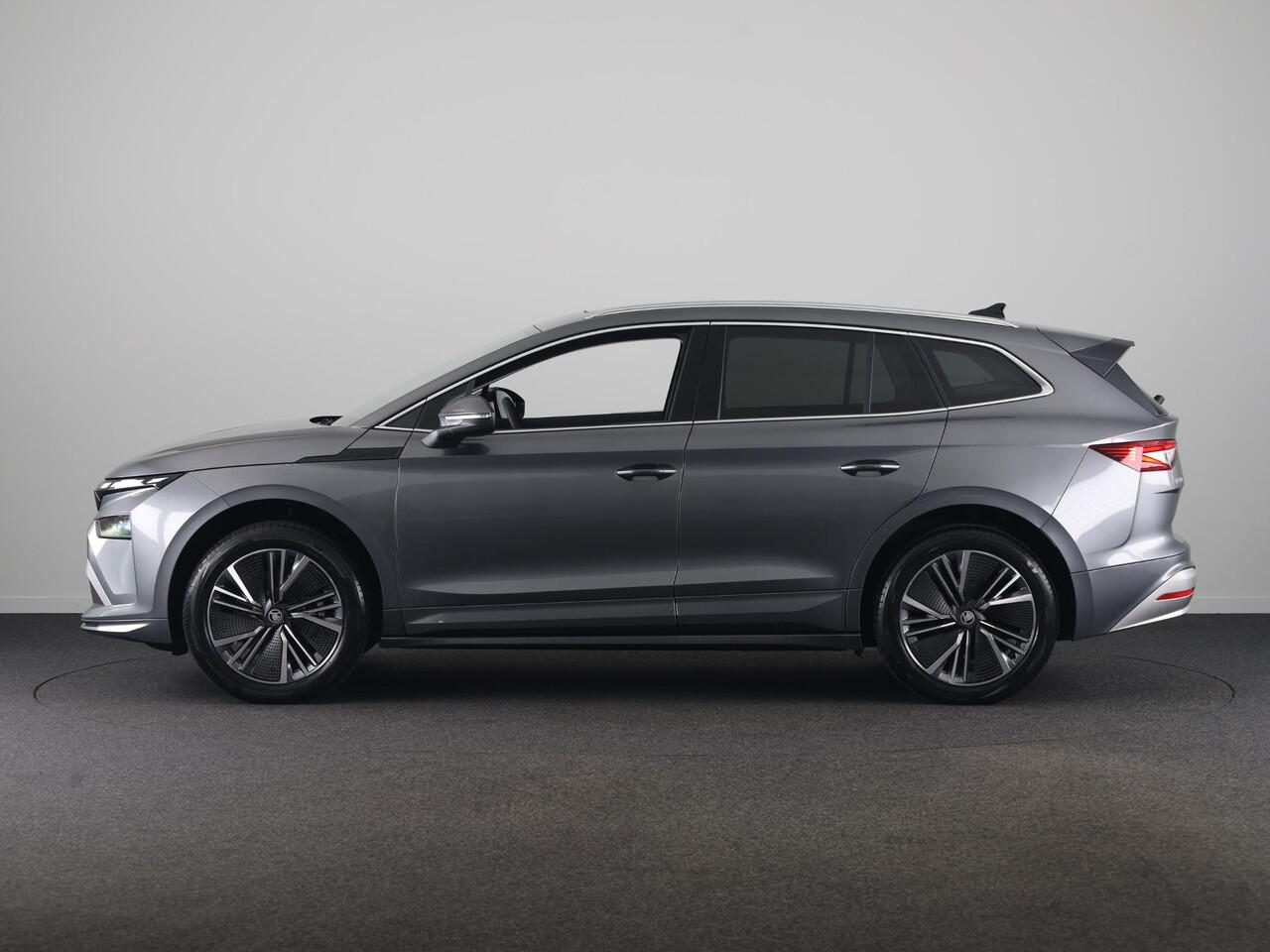 Skoda Enyaq iV 85 Business Edition 286 pk | Panoramadak | Lederen bekleding | Wegklapbare trekhaak | 20 inch lichtmetalen velgen