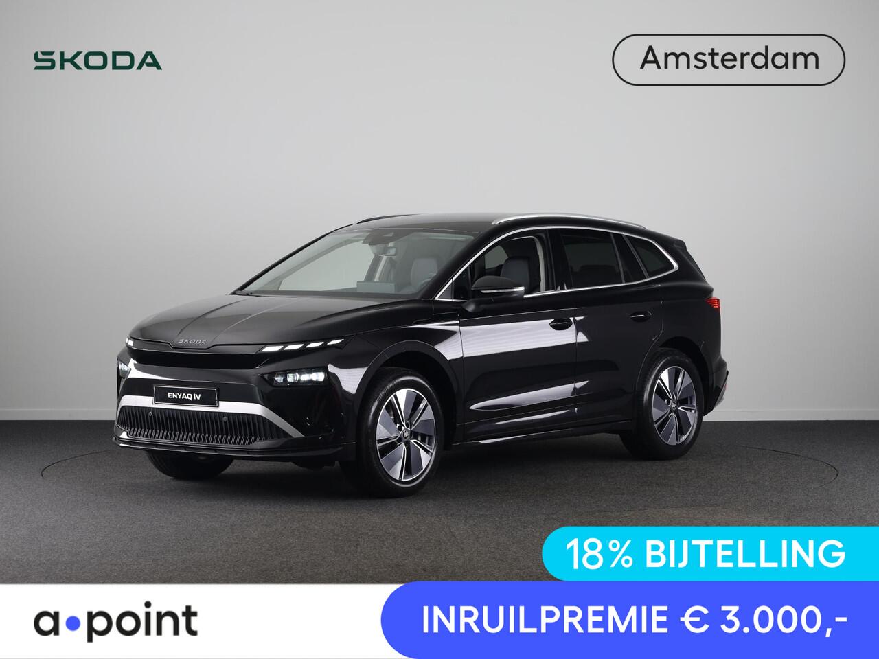 Skoda Enyaq iV 85 Business Edition 286pk | Elektrische stoel | Blind Spot | Adaptive Cruise Control | Navigatie | Camera | Bumpers in carroserie kleur