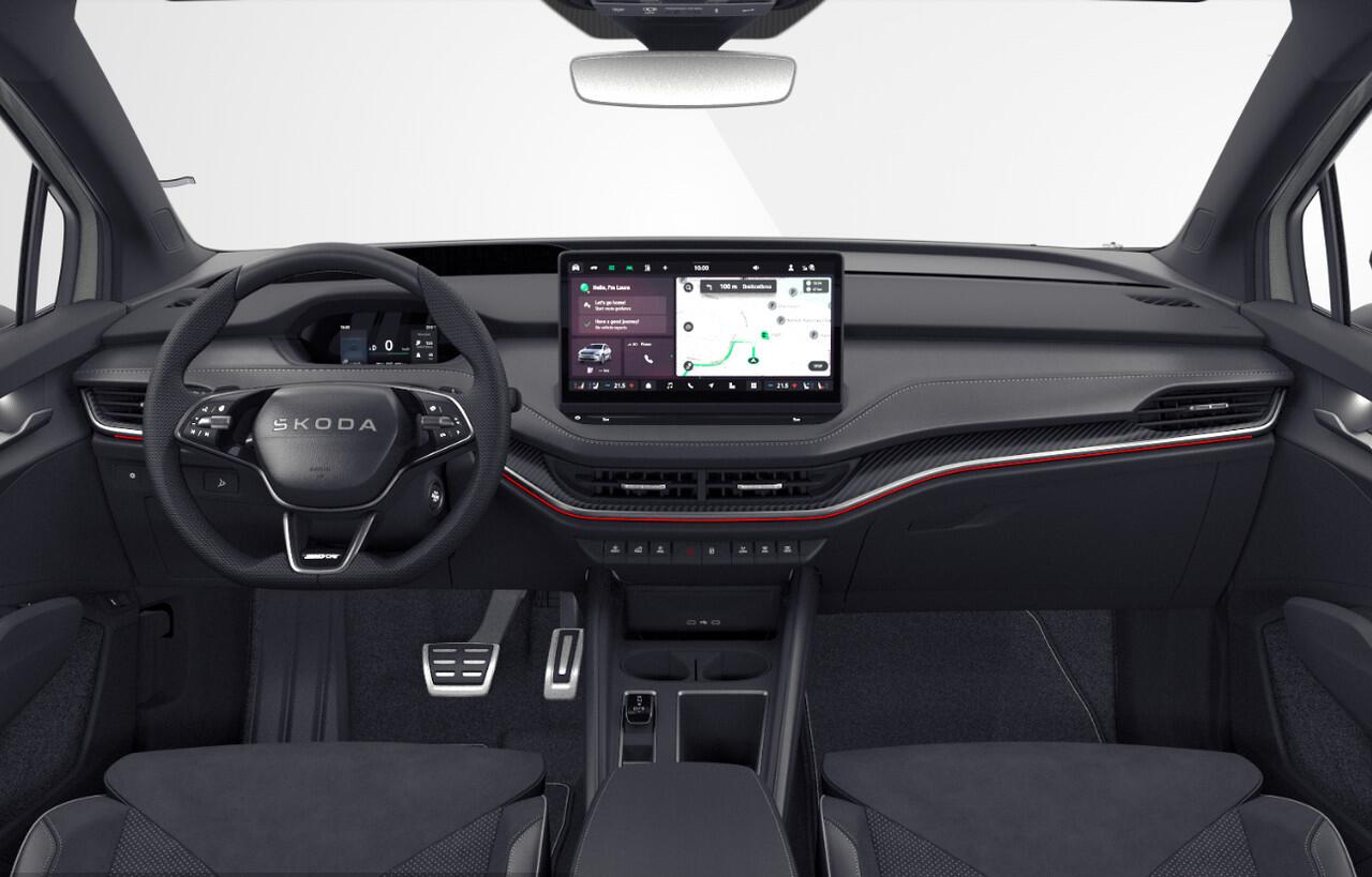 Skoda Enyaq iV coupé 85 Sportline | 21' Supernova | Business Upgrade pakket Advanced | Trekhaak