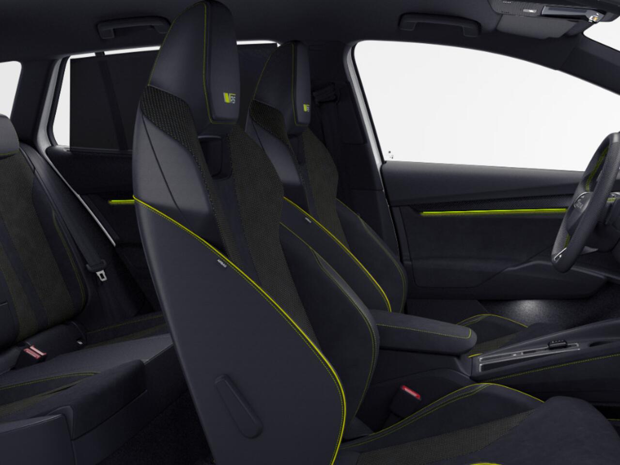 Skoda Enyaq iV RS Elektromotor 250 kW / 340 PK SUV Interieur 'RS Suite zwart' | 21" Vision velgen | Panorama-schuif-/kanteldak | | Business Upgrade Advanced | Trekhaak | Inruilpremie ¤3000,-