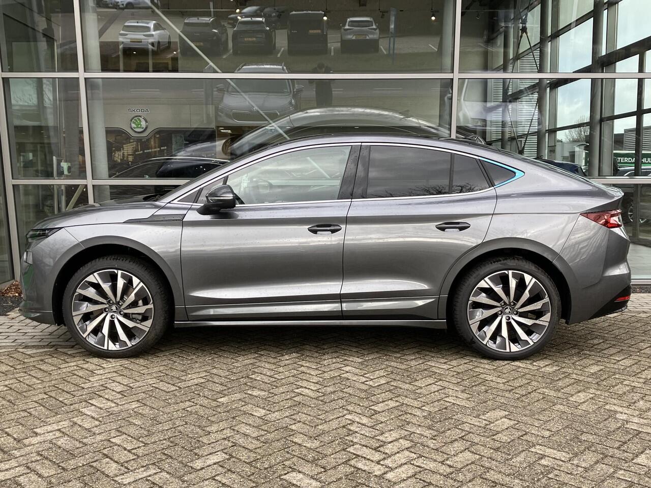 Skoda Enyaq iV Coupé 85 Selection Elektromotor 286 PK | 21" Lichtmetalen velgen | Trekhaak | Clever Upgrade Pakket |