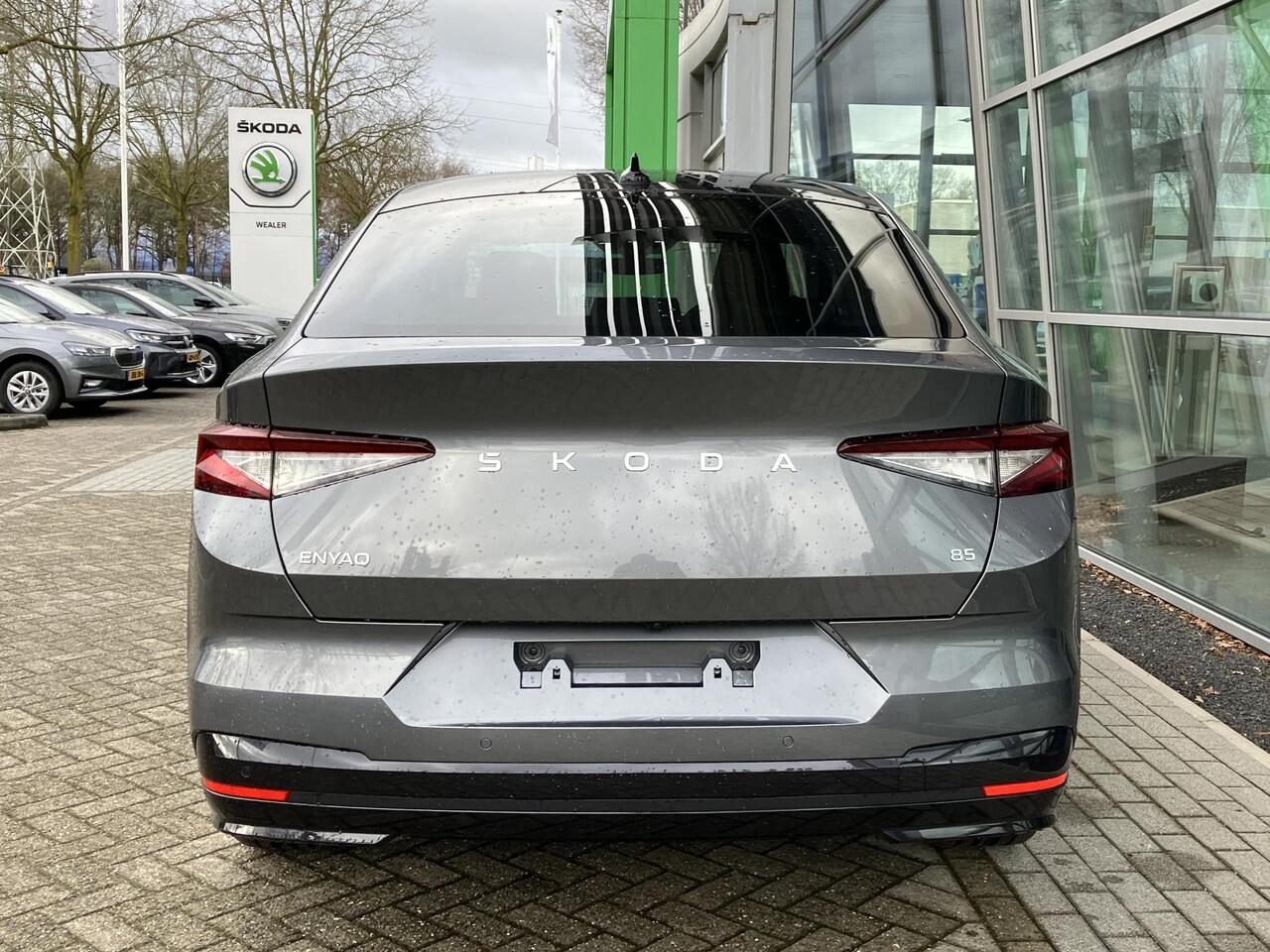 Skoda Enyaq iV Coupé 85 Selection Elektromotor 286 PK | 21" Lichtmetalen velgen | Trekhaak | Clever Upgrade Pakket |