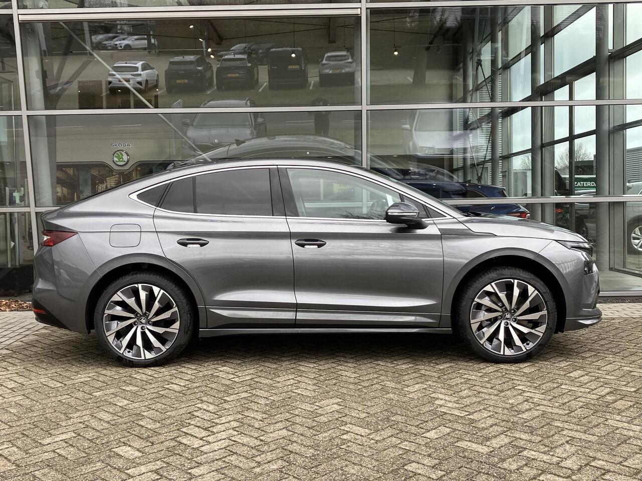 Skoda Enyaq iV Coupé 85 Selection Elektromotor 286 PK | 21" Lichtmetalen velgen | Trekhaak | Clever Upgrade Pakket |