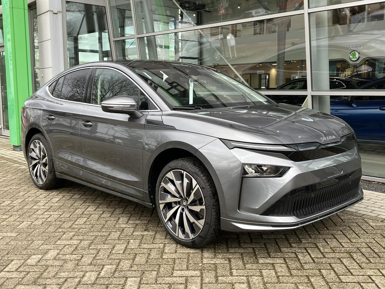 Skoda Enyaq iV Coupé 85 Selection Elektromotor 286 PK | 21" Lichtmetalen velgen | Trekhaak | Clever Upgrade Pakket |