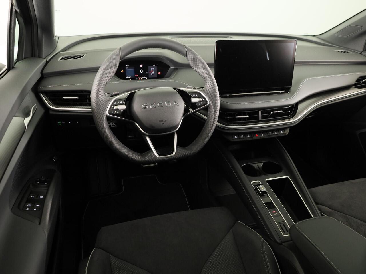 Skoda Enyaq iV 60 Sportline 204pk | Panoramadak | Adaptive Cruise | Blind Sot | Elek. stoel | Stuurverwarming | Stoelverwarming