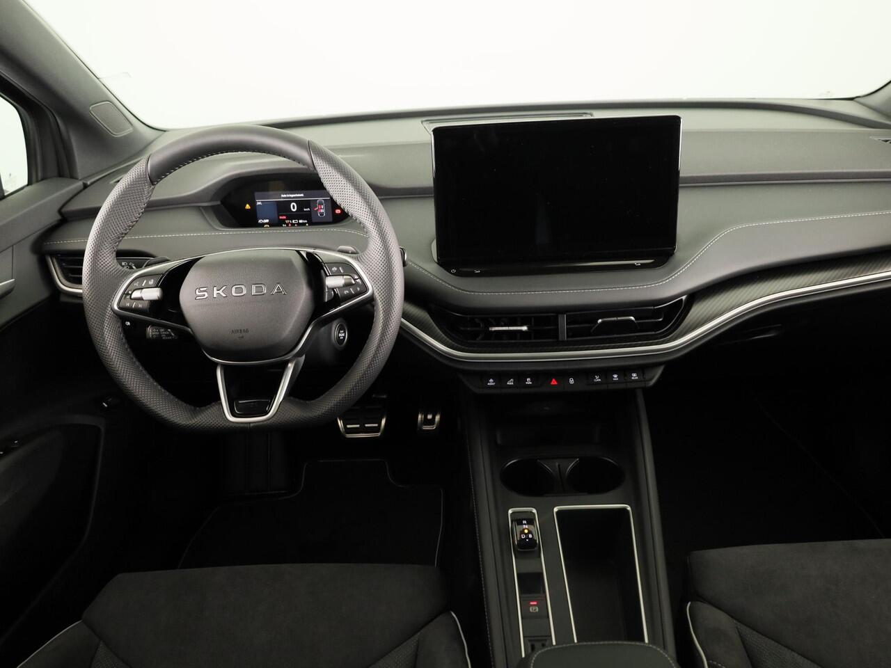 Skoda Enyaq iV 60 Sportline 204pk | Panoramadak | Adaptive Cruise | Blind Sot | Elek. stoel | Stuurverwarming | Stoelverwarming