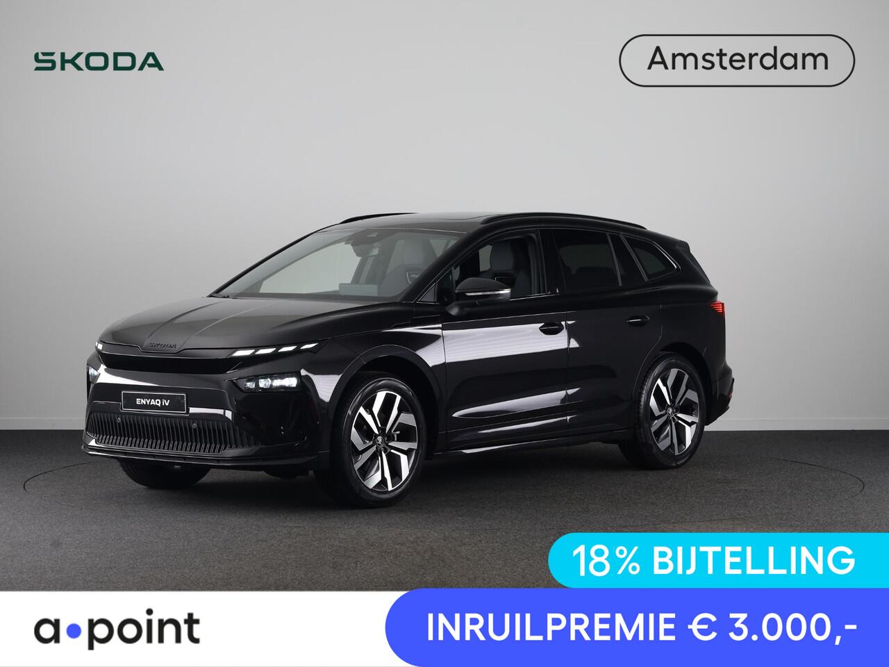 Skoda Enyaq iV 60 Sportline 204pk | Panoramadak | 20 inch | Sportstoelen | Adaptive Cruise | Blind Spot