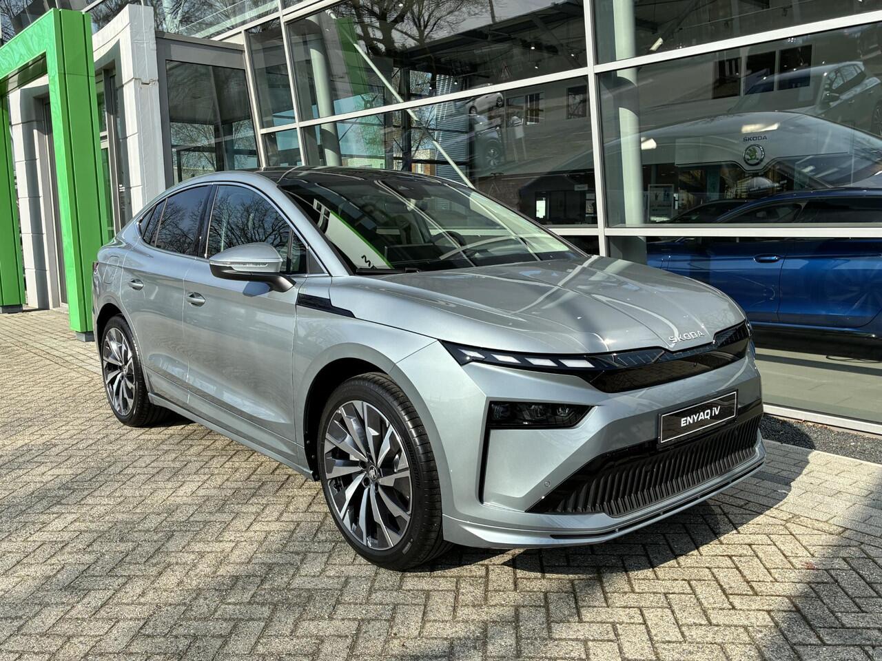 Skoda Enyaq iV Coupé 85 Business Edition 286 PK | Trekhaak | Lounge interieur | 21"lichtmetalen velgen |