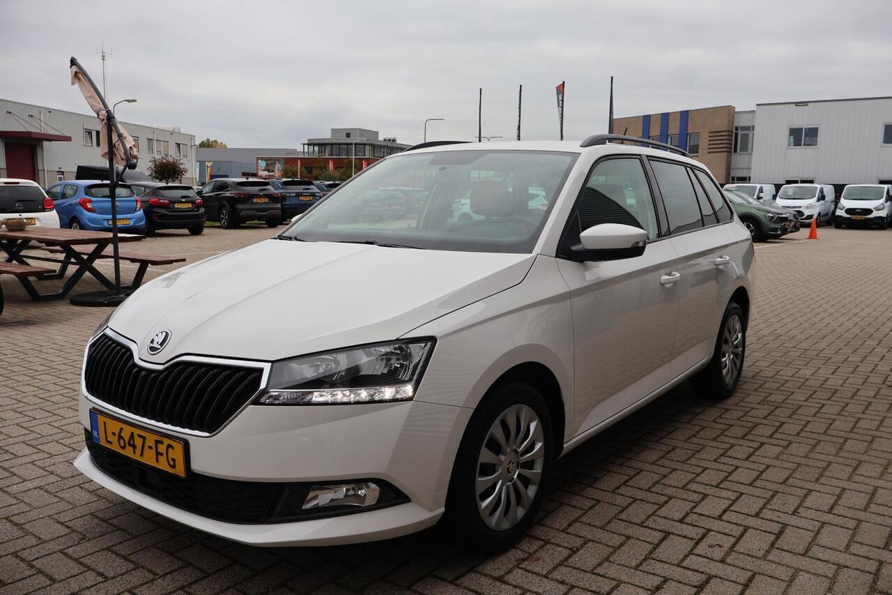 Skoda FABIA Combi 1.0 TSI Ambition 1e Eigenaar | Dealer Onderh | NL-Auto | BTW | Trekhaak | Carplay | Navi via App | Full Led | Bots Systeem | Cruise | PDC | DAB