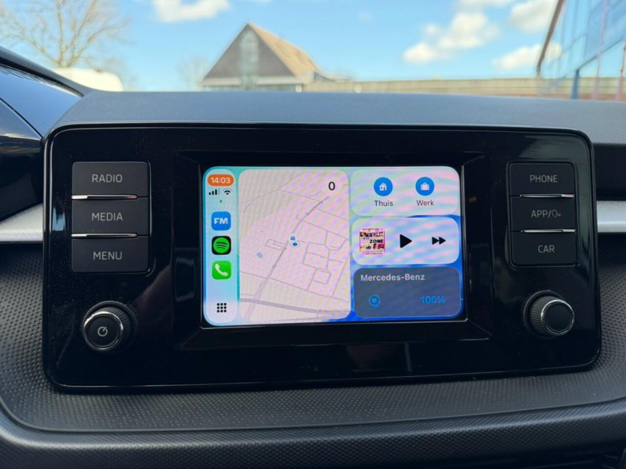 Skoda FABIA 1.0 TSi Automaat Navi Carplay Led Airco 2023