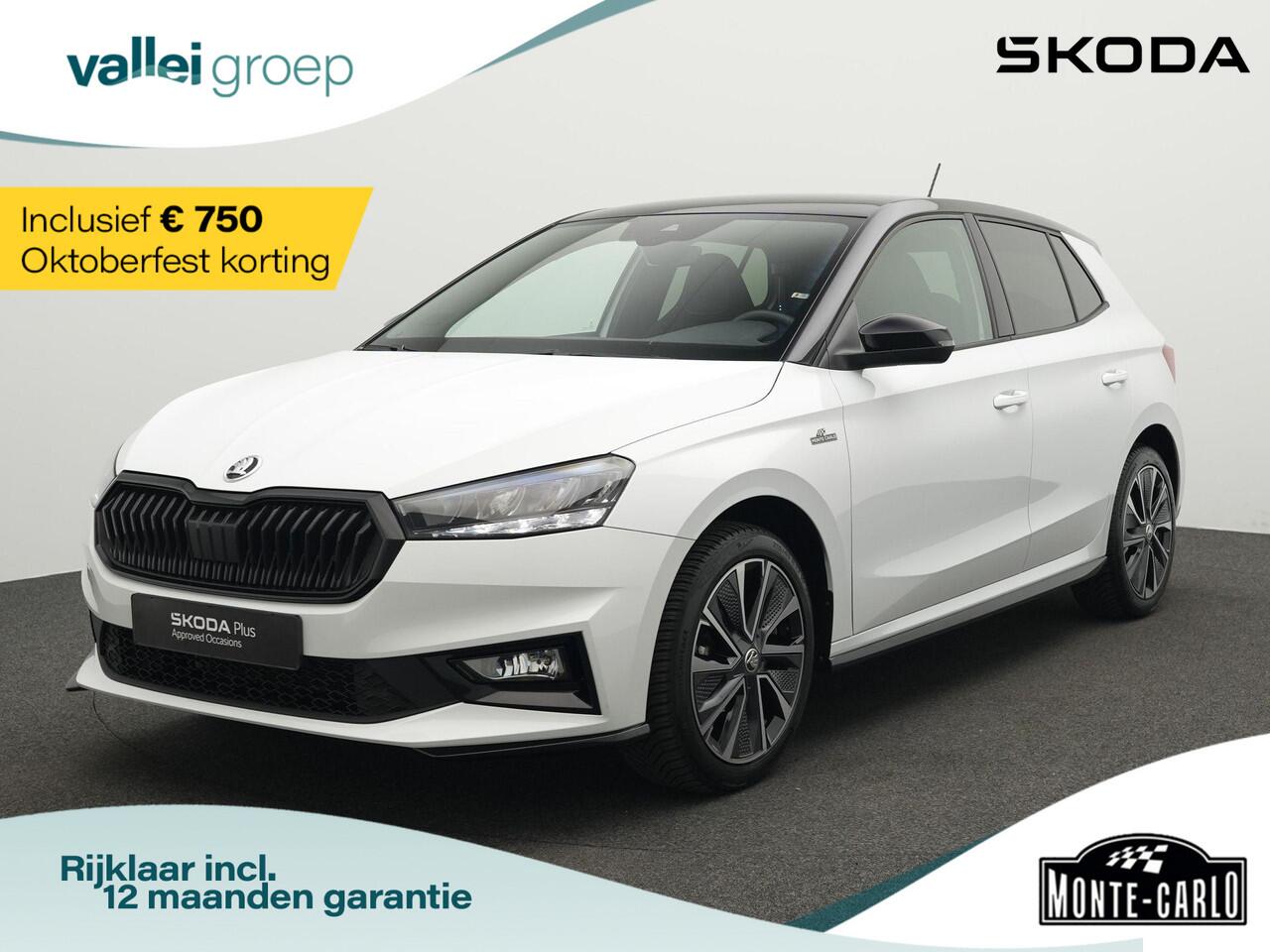 Skoda FABIA 1.0 TSI 95 pk Monte Carlo | Navigatie | Parkeersensoren achter | Climatronic | Carplay