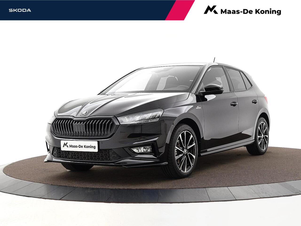 Skoda FABIA 1.0 TSI 115pk DSG Monte Carlo · Apple/Android Car Play · Camera · Keyless · P-Sensoren · Sfeerverlichting · 17'' Inch · Garantie t/m 13-10-2028 of 100.000km