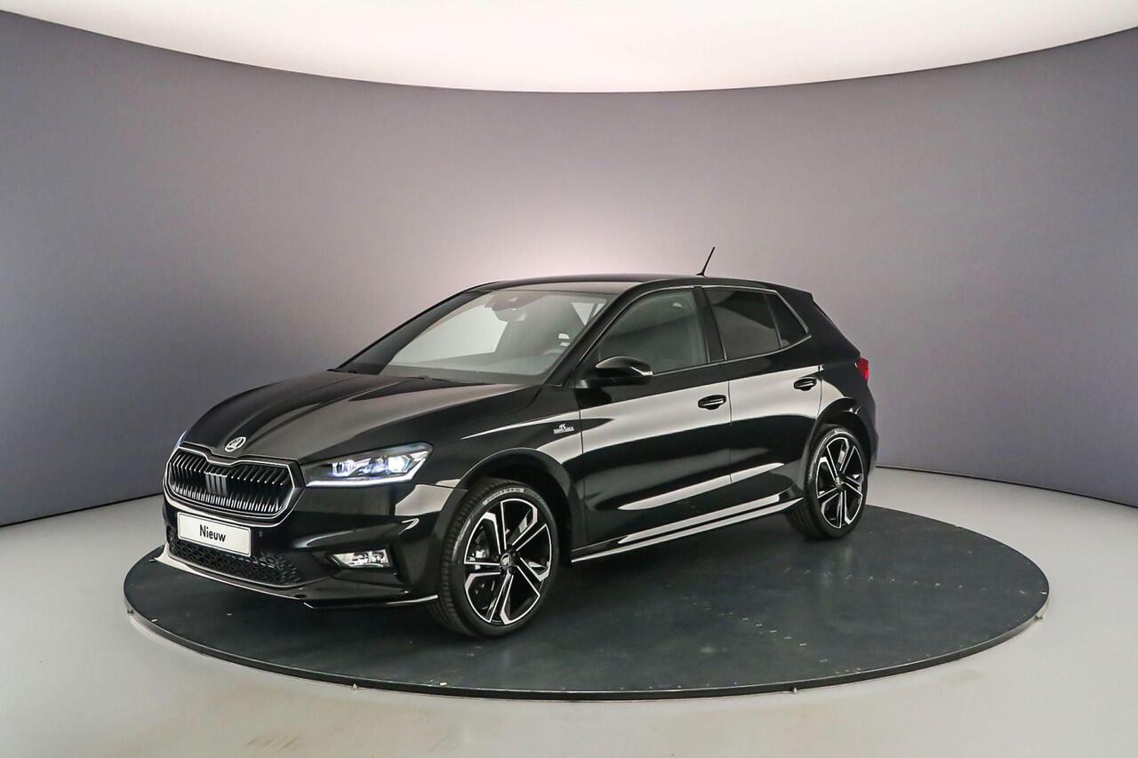 Skoda FABIA Monte Carlo 1.0 TSI 95pk Adaptive cruise control, Achteruitrijcamera, Stoelverwarming, DAB, Radio, Airco, LED verlichting, Parkeersensoren, App connect