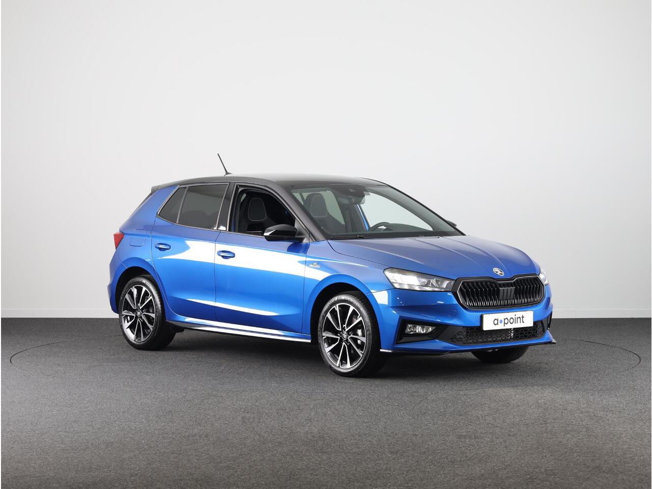 Skoda FABIA 1.0 TSI Monte Carlo 95PK | Private lease vanaf 465,-- | 17 inch Lichtmetalen velgen | Stoelverwarming | Navigatie via App | Parkeercamera