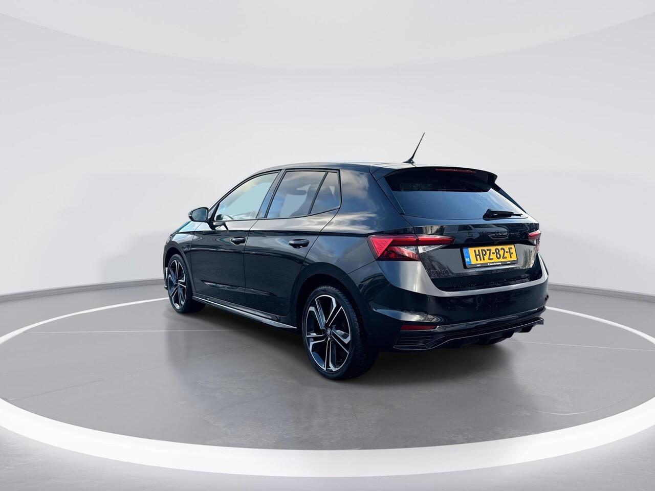 Skoda FABIA 1.0 TSI Monte Carlo o.a. Nappa lederen interieur, Licht & Zicht Plus- en Travel assistpakket, AW banden en stoelverwarming