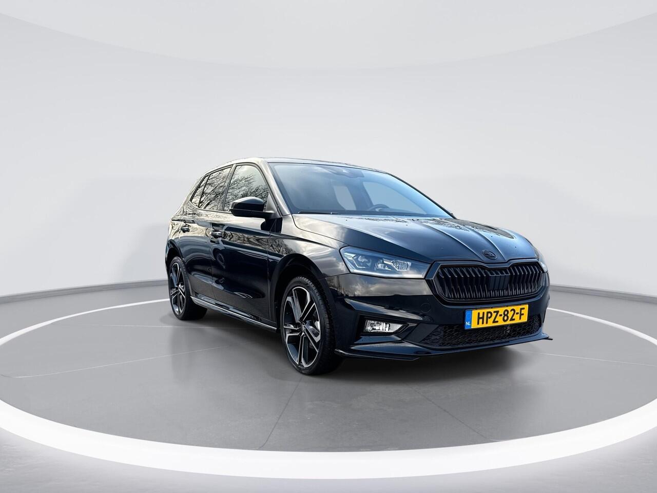 Skoda FABIA 1.0 TSI Monte Carlo o.a. Nappa lederen interieur, Licht & Zicht Plus- en Travel assistpakket, AW banden en stoelverwarming