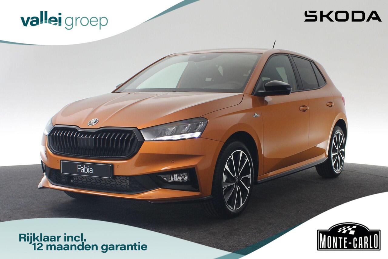 Skoda FABIA 1.0 TSI Monte Carlo | ACC | 17 inch | Keyless | Stoelverwarming