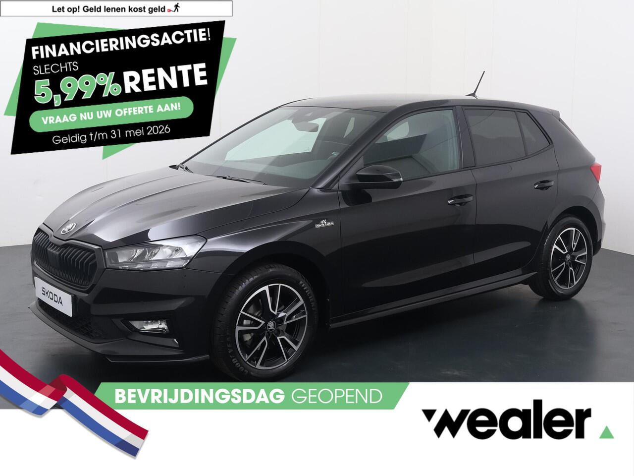 Skoda FABIA 1.0 TSI Monte Carlo | 115 PK | Automaat | Stoelverwarming | Achteruitrijcamera |