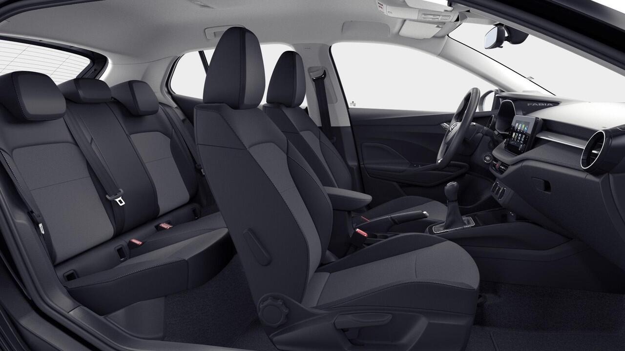 Skoda FABIA Selection 1.0 TSI 70 kW / 95 PK Hatchback | Cruise Control | Draadloze Apple Carplay / Android Auto | Parkeersensoren achter | Airco | Middenarmsteun | Luxe LED achterlichten