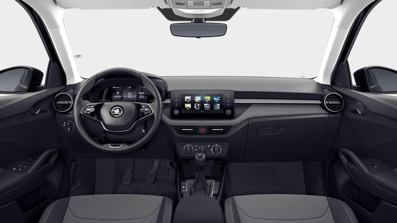 Skoda FABIA Selection 1.0 TSI 70 kW / 95 PK Hatchback | Cruise Control | Draadloze Apple Carplay / Android Auto | Parkeersensoren achter | Airco | Middenarmsteun | Luxe LED achterlichten