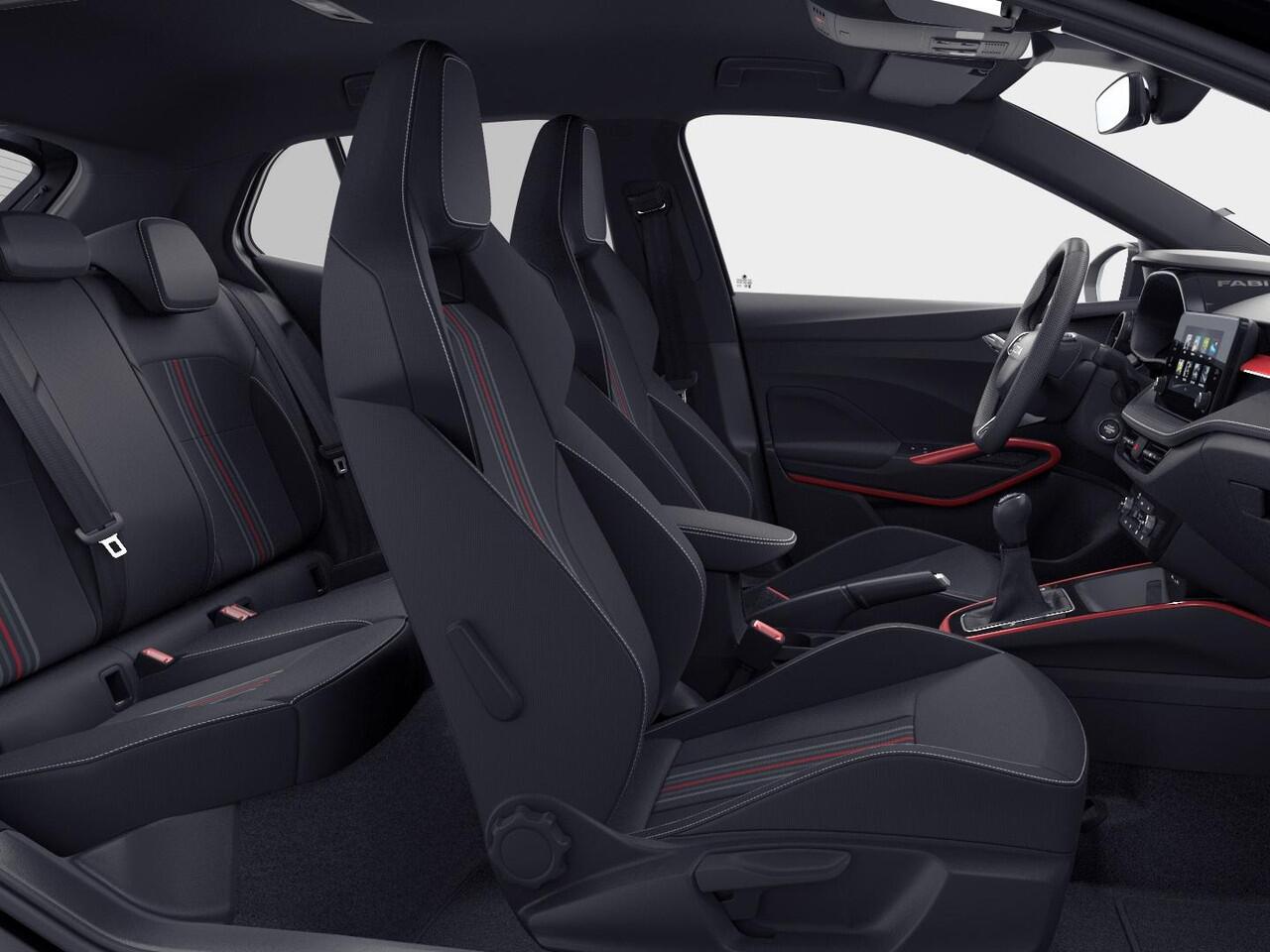 Skoda FABIA Monte Carlo 1.0 TSI 95 pk 5 versn. Hand | Verwarmbare voorstoelen | Travel Assist | Hill Hold