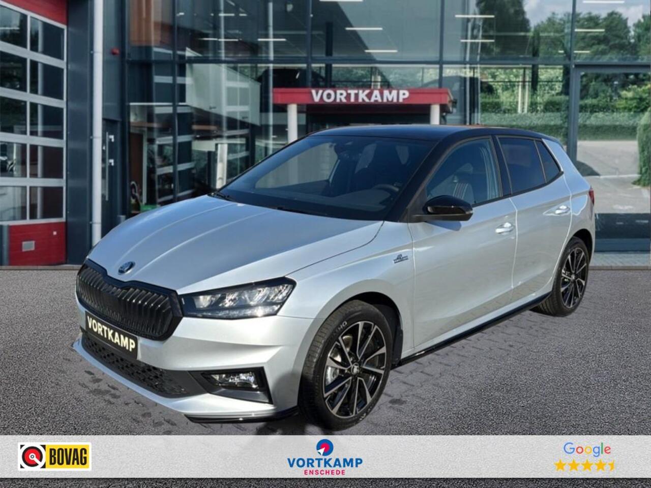 Skoda FABIA 1.0 TSI DSG MONTE CARLO CAMERA/CRUISE/STOEL+STUURVERW/CARPLAY