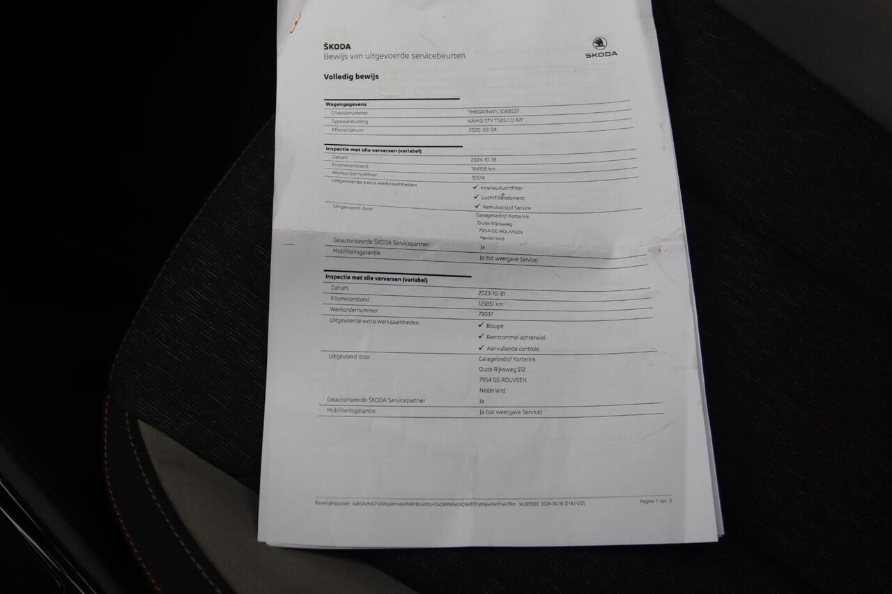 Skoda Kamiq 1.0 TSI 116PK AUT. BUSINESS ED. | LED | VIRT. COCKP. | STOELVERW. | CARPLAY | CRUISE | CLIMATE | PIVACY