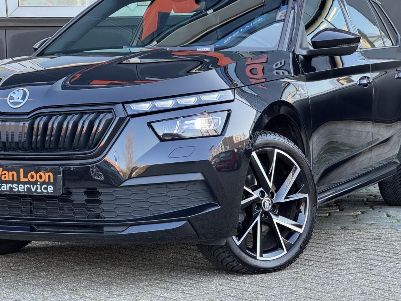 Skoda Kamiq 1.0TSI Aut. Monte Carlo/Elek thaak/Verw stoelen/ACC/Elek kofferk