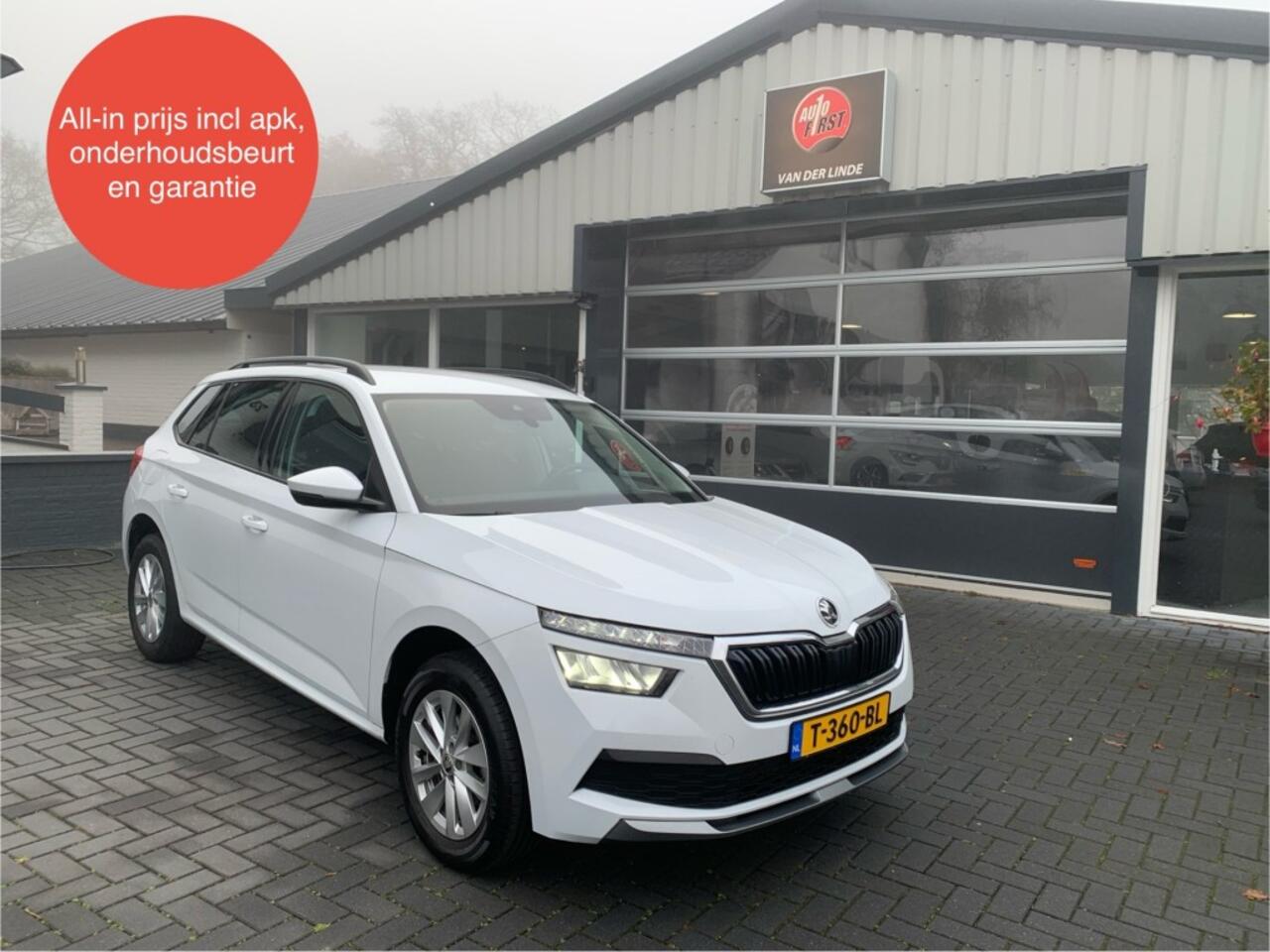Skoda Kamiq 1.0 TSI Ambition, Navi, Cruise, Airco, All in prijs inclusief apk en afleverbeurt!