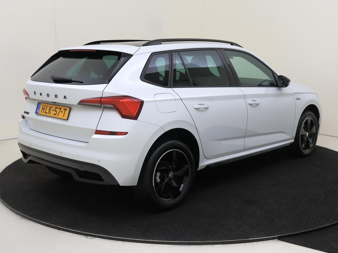 Skoda Kamiq 1.0 TSI Monte Carlo | Panoramadak | Keyless | LED verlichting | Stoelverwarming | Achteruitrijcamera | CarPlay | Lane- en frontassist |